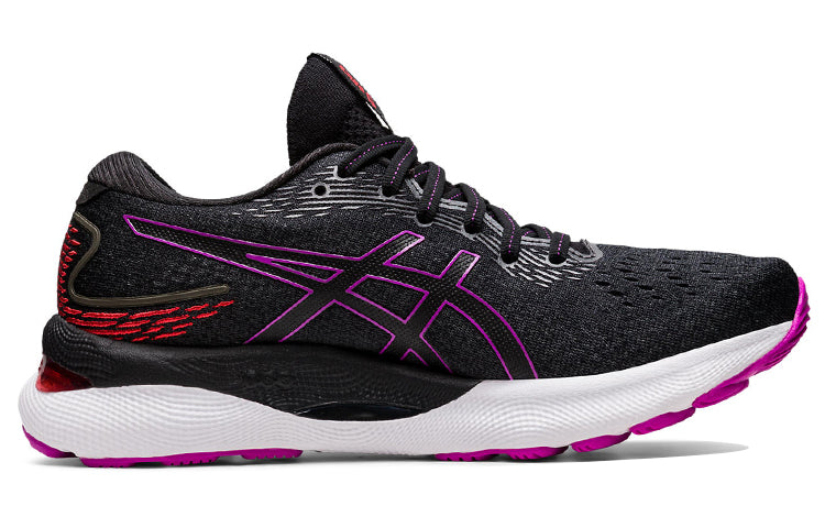 (WMNS) ASICS Gel-Nimbus 24 Wide 'Black Orchid' 1012B199-004