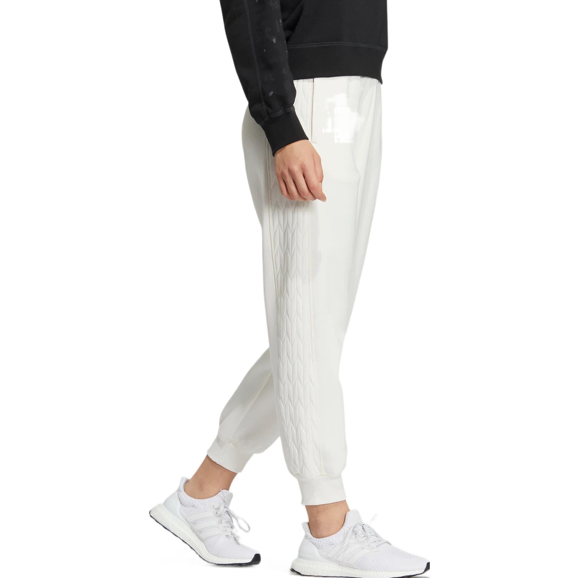 (WMNS) adidas Met Knitted Pants Asia Sizing 'Whtie' HM7113