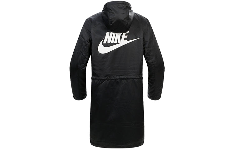 Nike Nsw Syn Fill Parka hooded lamb's wool Jacket Black BV4694-010