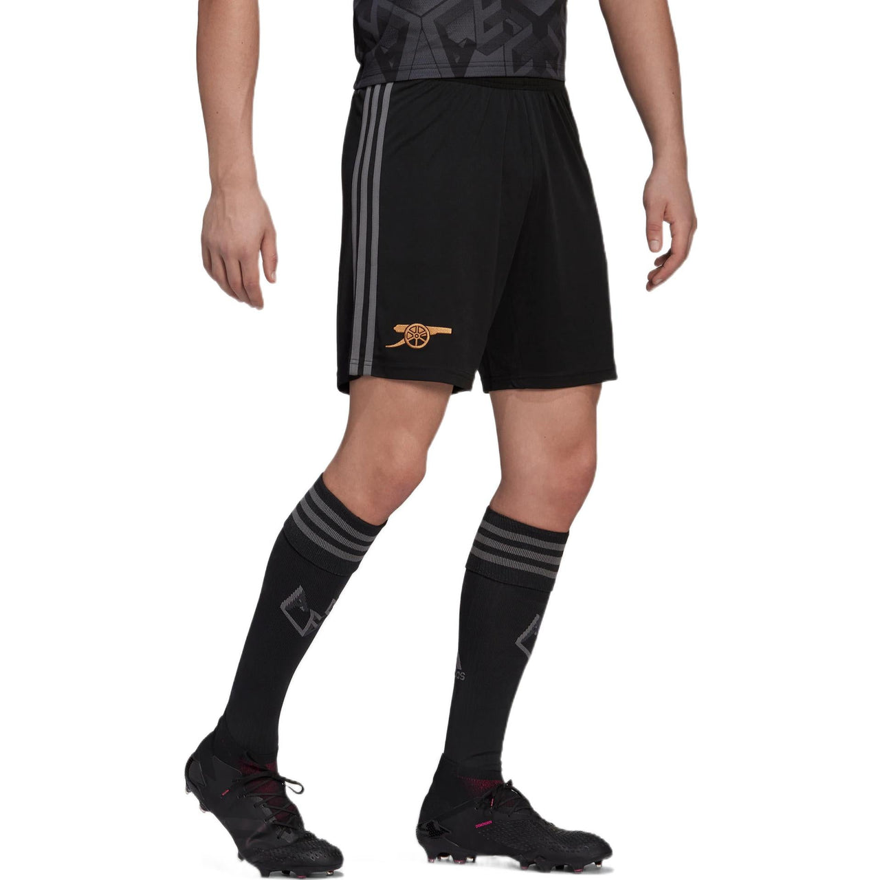 adidas Arsenal 22/23 Away Shorts Asia Sizing 'Black' H25649