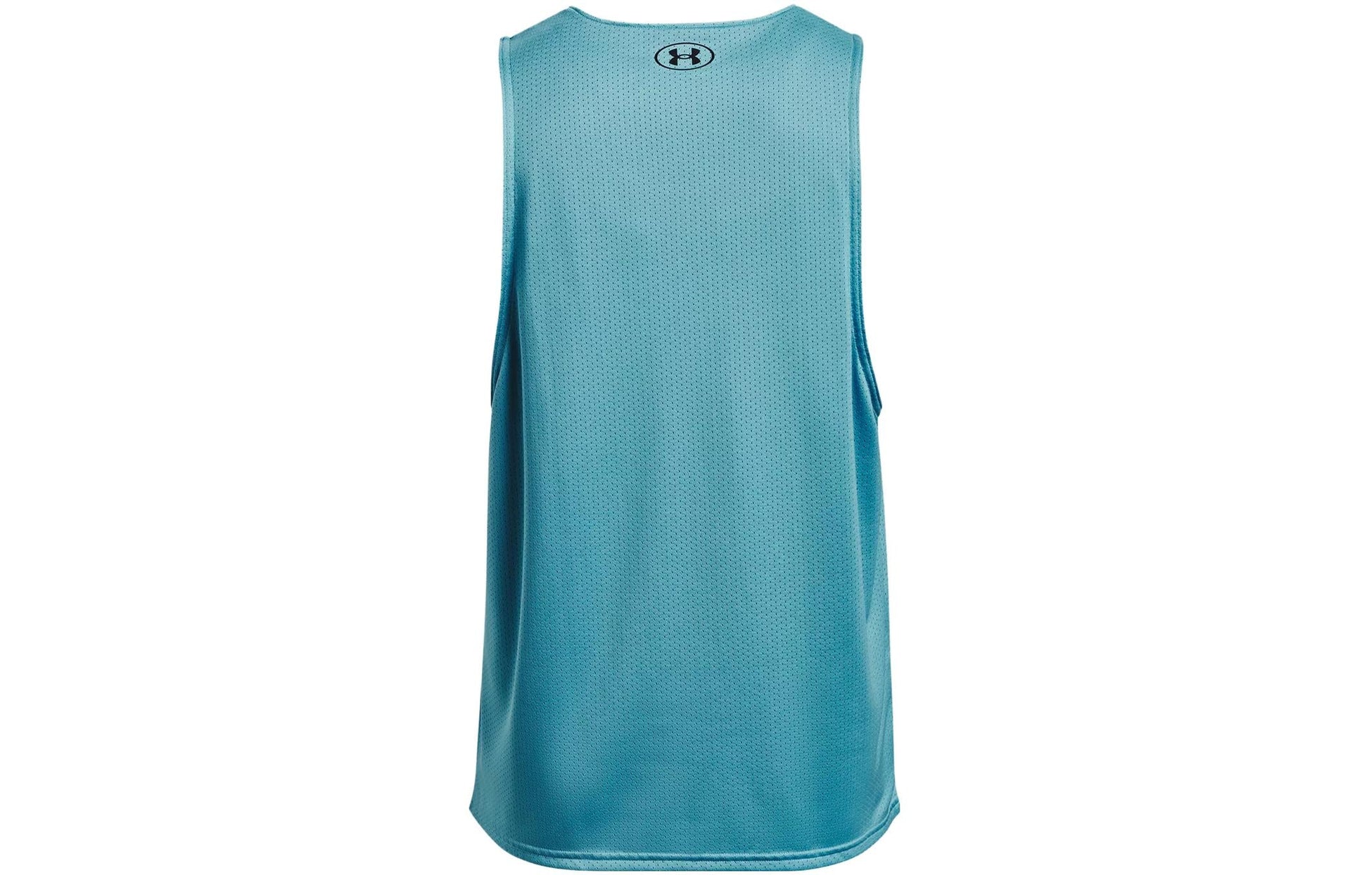 Under Armour Project Rock Reversible Mesh Tank 'Blue Teal' 1377442-433