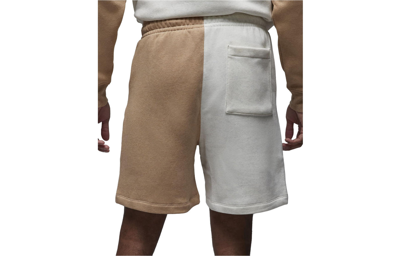 Air Jordan Essentials Fleece Shorts 'Hemp Sail White' FJ7782-200