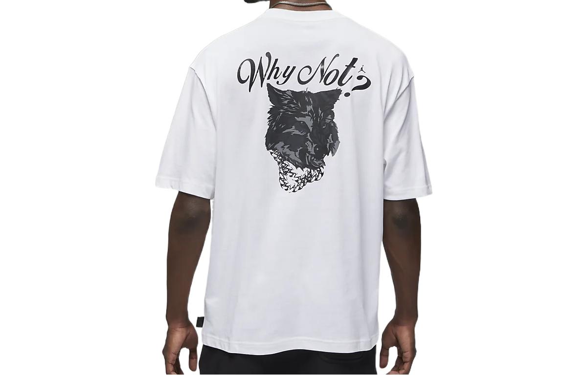 Jordan Why Not? Tee 'White' DX0607-100
