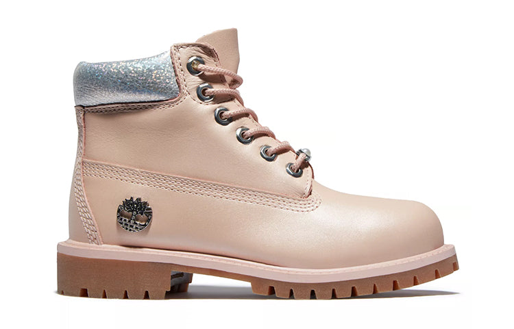 (PS) Timberland Premium 6-inch Waterproof Boots 'Pink Full Grain' A2FK4662