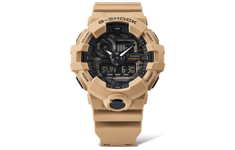 CASIO G-Shock Analog-Digital 'Brown' GA-700CA-5A