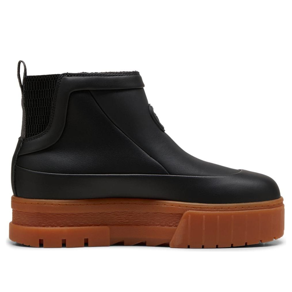(WMNS) PUMA Mayze Wellis Leather Mid 'Black' 398535-01