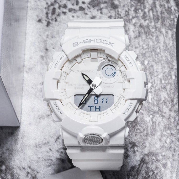 CASIO G-Shock Analog-Digital 'White' GBA-800-7APR
