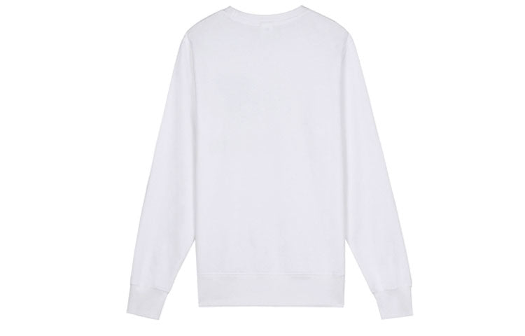New Balance Essentials Sweatshirt Asia Sizing 'White' AMT03560-WT