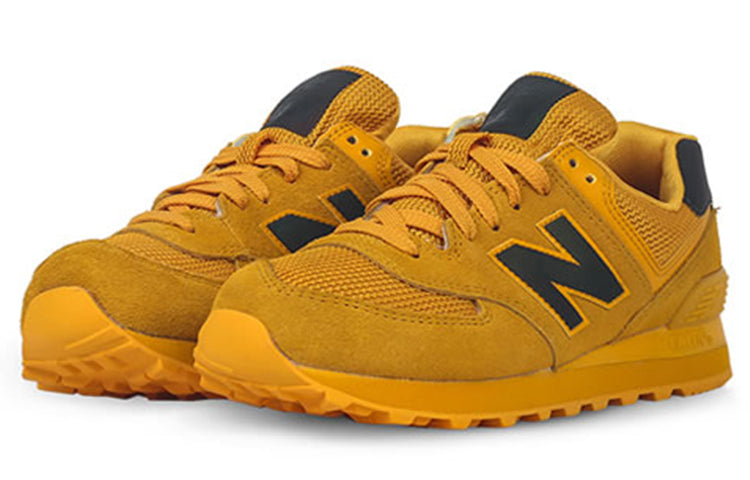 (WMNS) New Balance 574 Series Low-Top Yellow/Brown WL574UWA