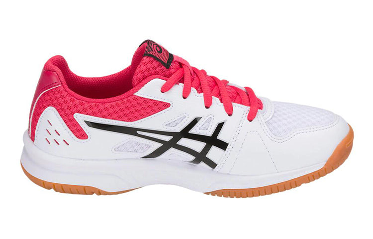 (GS) ASICS Upcourt 3 White/Red 1074A005-103