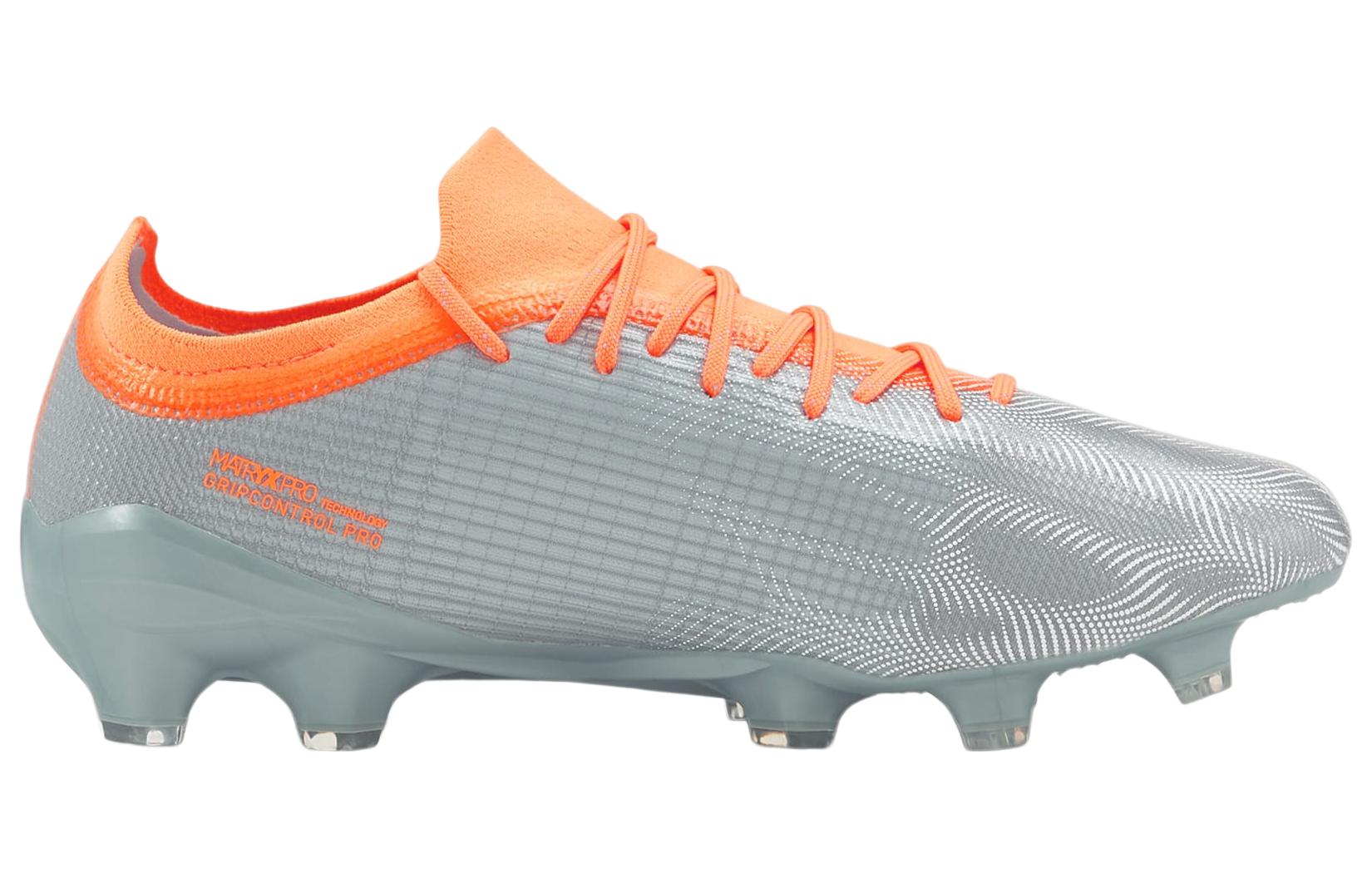 PUMA Ultra 2.4 FG AG 'Diamond Silver Neon Citrus' 106698-01