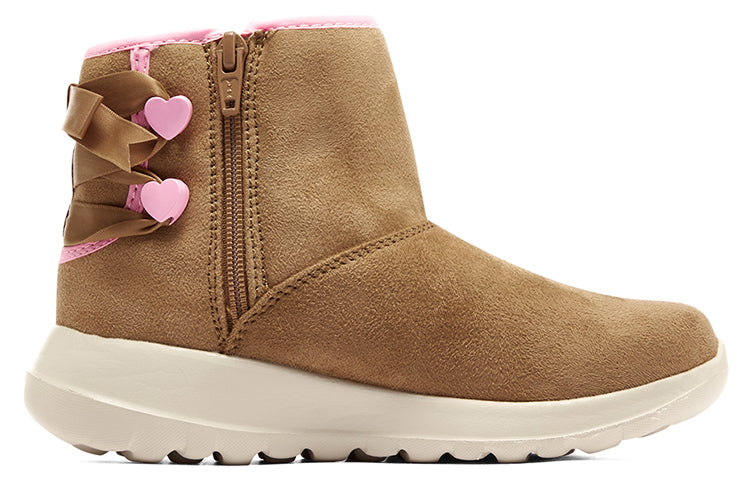 (GS) Skechers Go Walk Joy Boots 'Tan' 302921L-CSNT