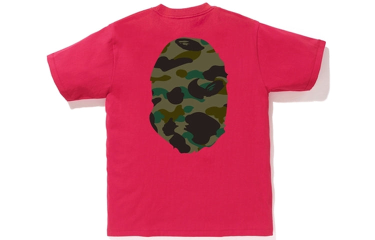 BAPE Unisex AW19 1st Camo Ape Head Online Pink/Red 1E75-110-083