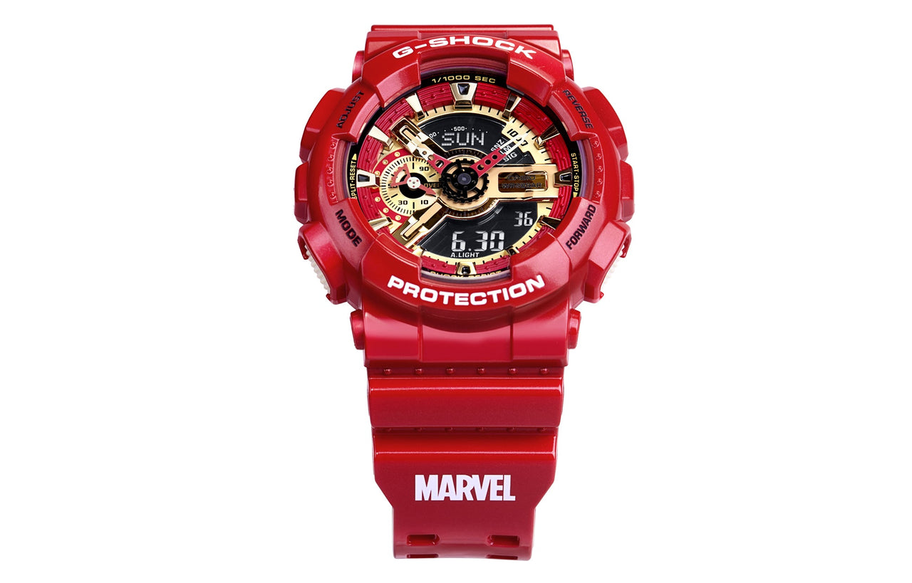 CASIO G-Shock Analog-Digital 'Red' GA-110IRONMAN-4PR