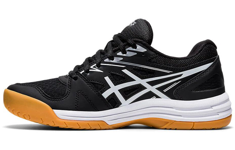 (WMNS) ASICS Upcourt 4 Running Shoes Black/White 1072A055-001