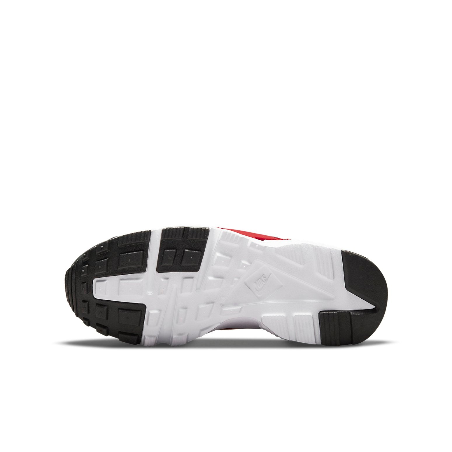 (GS) Nike Huarache Run 'Dark Smoke Grey University Red' 654275-041