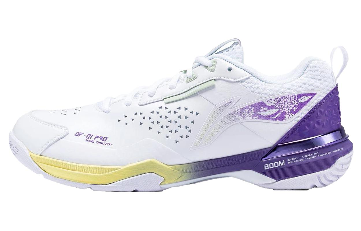 Li-Ning Blade DF-01 Pro 'White Yellow Purple' AYAT005-6
