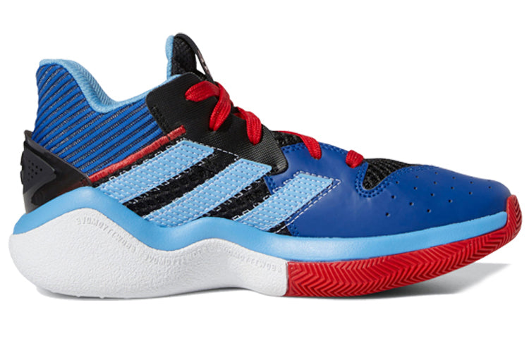 (GS) adidas Harden Stepback J 'Black Red Blue' FW8542