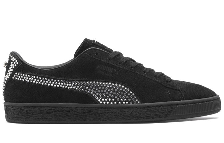PUMA The Kooples x Suede 'Glittery Rhinestones - Black' 368132-01