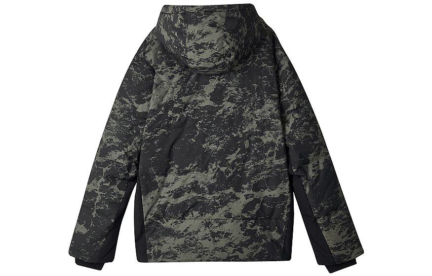 Skechers Sport Camo Warm Jacket 'Black Green' L423M081-03PY