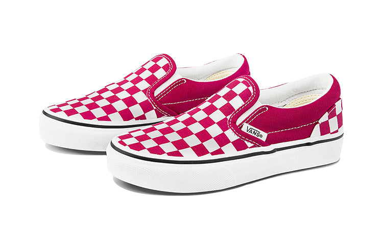 (PS) Vans Classic Slip-On Checkboard 'Pink White' VN0A4BUTXOC