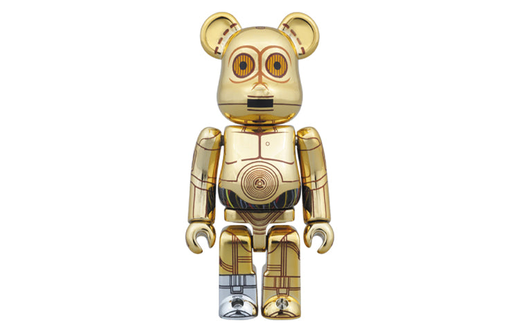 BE@RBRICK C-3PO & R2-D2 Star War 2 Suit 100% C-3PO+R2-D2
