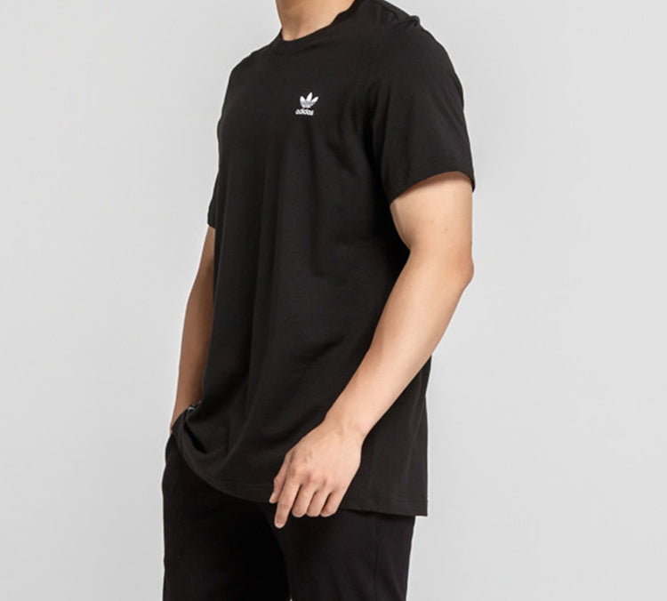 adidas originals Side Cashew Printing Sports Short Sleeve Black DV2042