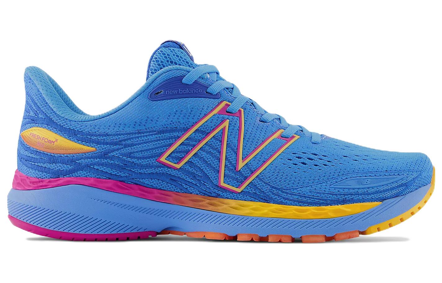 (WMNS) New Balance Fresh Foam X 860 V12 'Blue Yellow Pink' W860R12