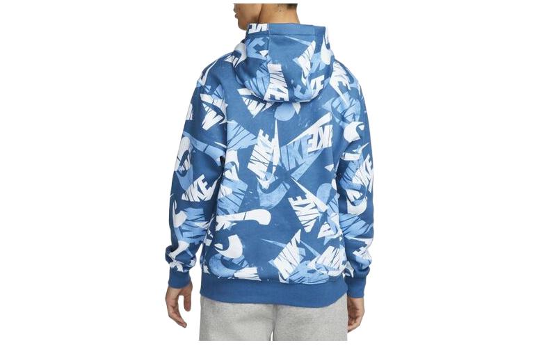 Men's Nike Alphabet Logo Full Print Blue DM6882-407