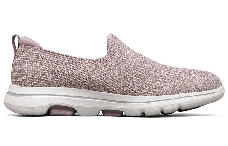 (WMNS) Skechers Go Walk 5 Slip-on Shoes Pink 124162-MVE