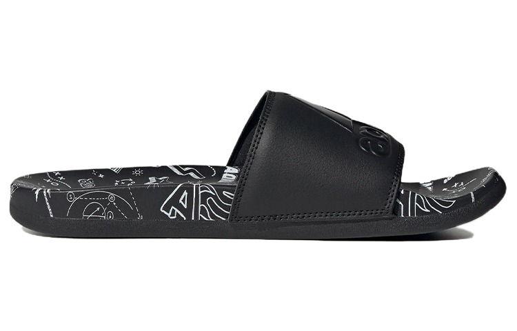 adidas Originals Adilette Comfort Sandals 'Core Black' IF3057