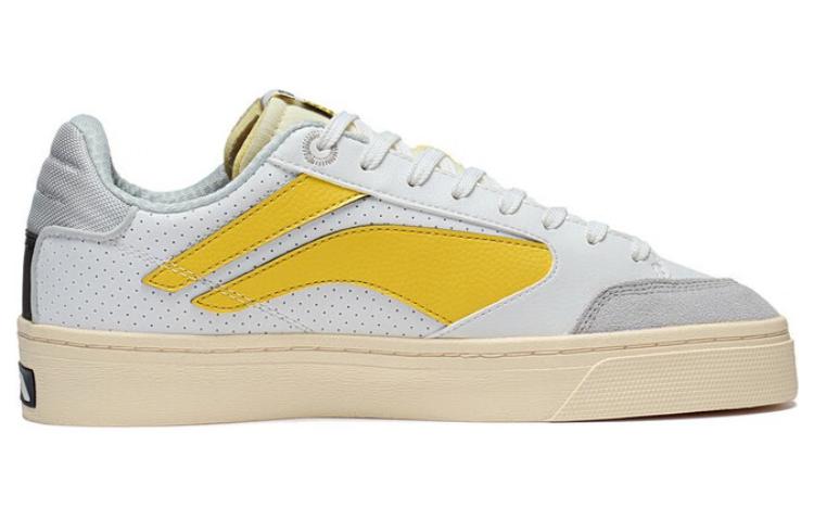 (WMNS) Li-Ning x Pablo Ientile Superwave 180 Lo Skate Shoes 'White Yellow Grey' AECT022-1