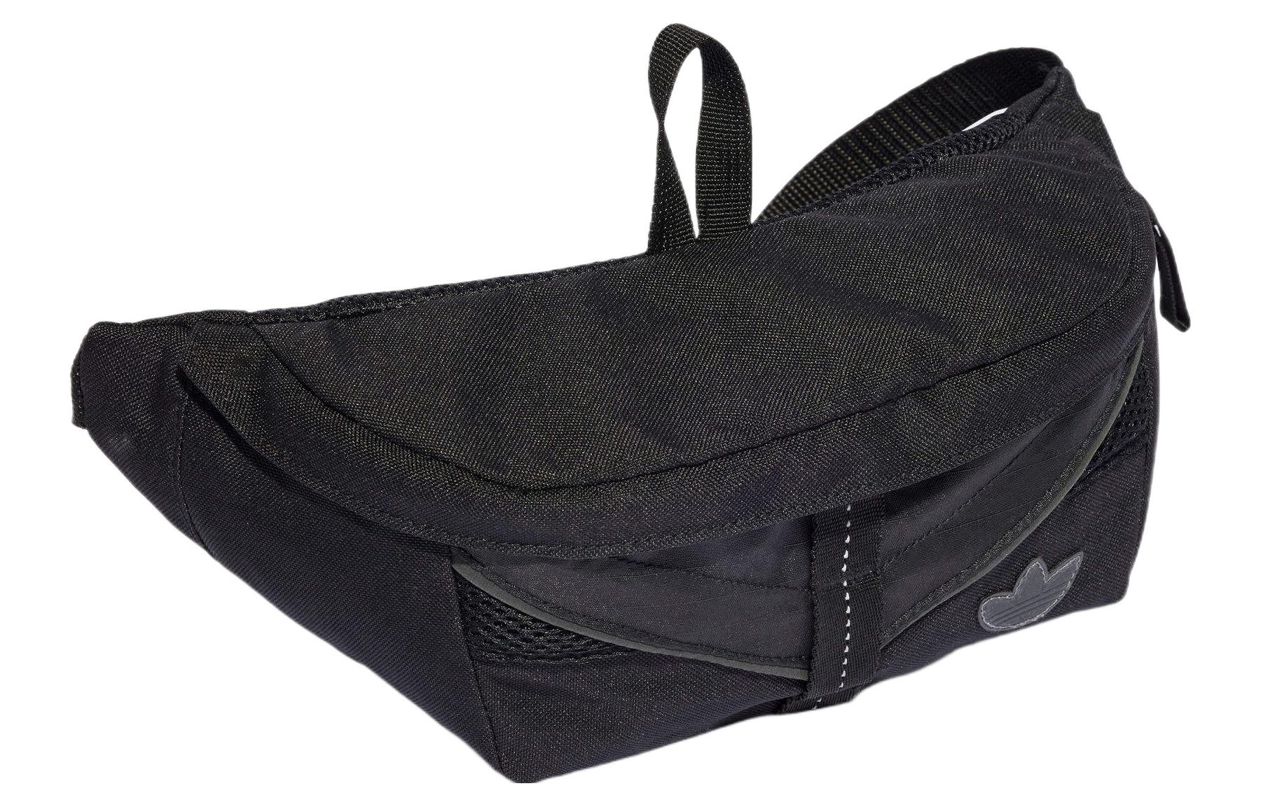adidas Logo Waist Bag 'Black' IM1137