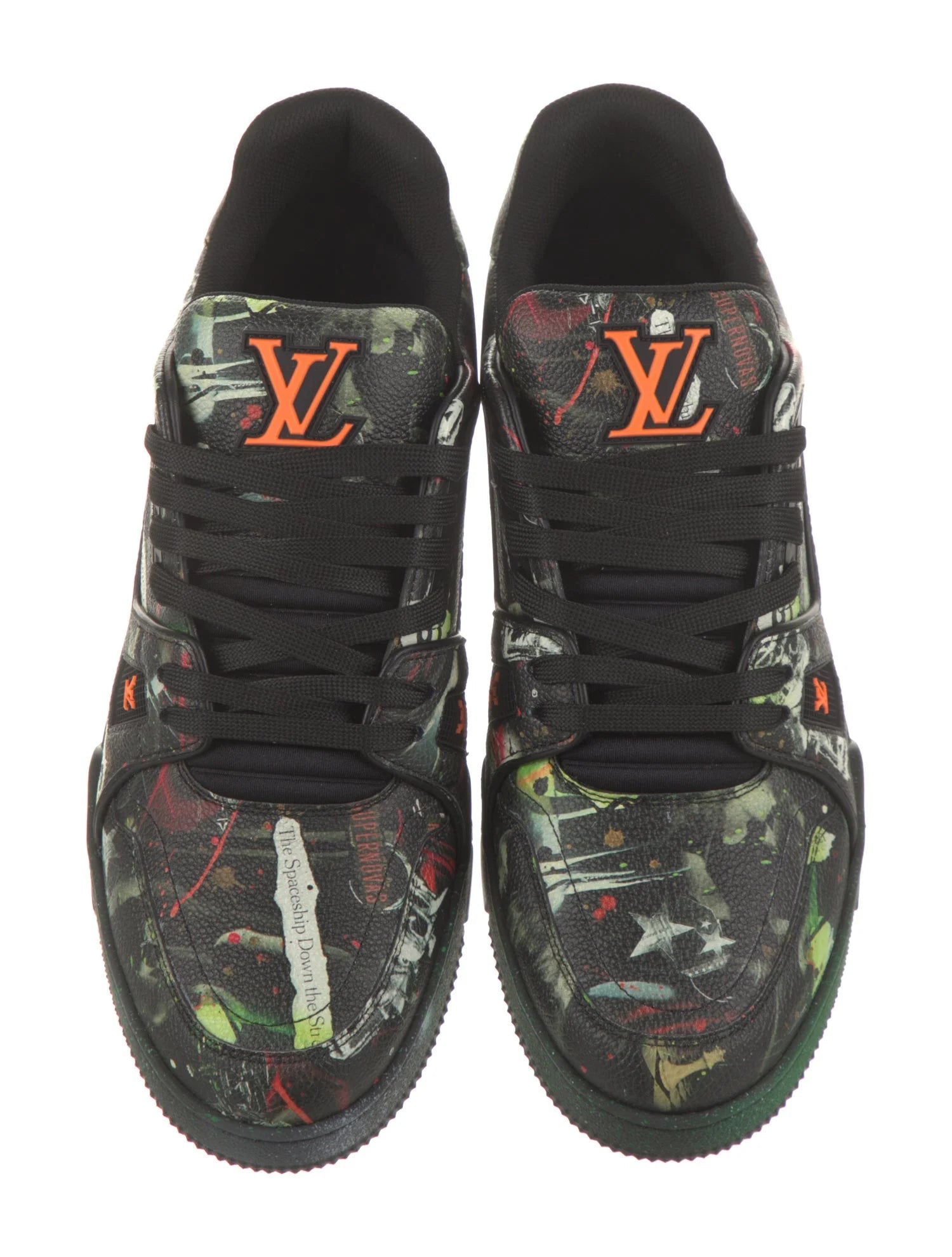 LOUIS VUITTON x Rammellzee Trainer 150 Sneakers 'Artistic Multi-color' 1AAB04