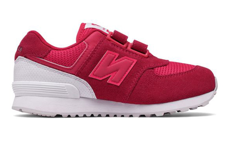 New Balance 574 K Shoes Pink/Red KV574C0Y