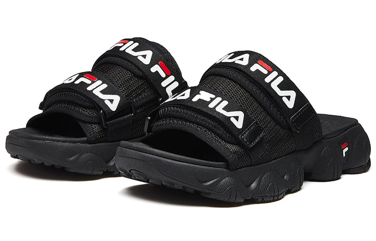 (WMNS) FILA Jagger Sports Slippers Black F12W024607FBK