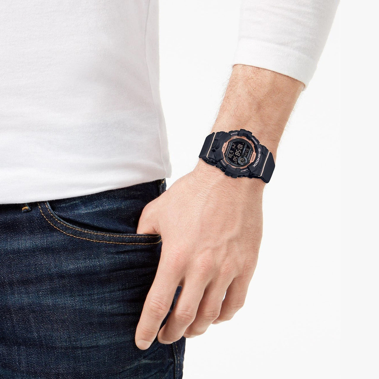 CASIO G-Shock Digital 'Black Rose' GMD-B800-1