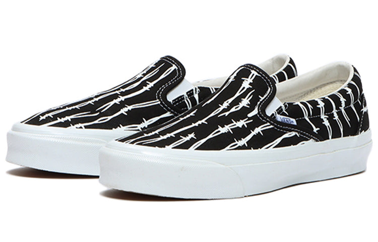 Vans OG Classic Slip-On LX 'Barbed Wire - Black' VN0A45JK9S9