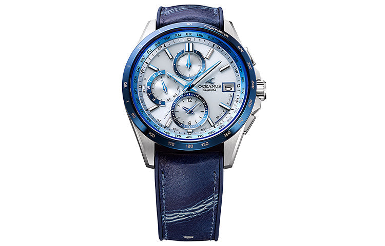 CASIO Waterproof Solar Powered Blue Analog OCW-T2600ALA-2A2021