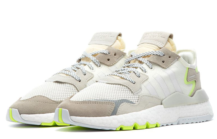 (WMNS) adidas Nite Jogger 'Off White Yellow' CG6098