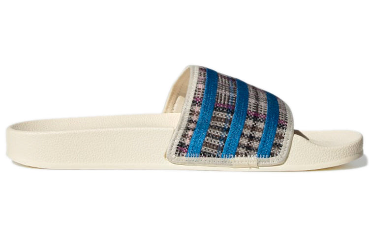 adidas Adilette Slide 'Cozy Pack - Wonder White Blue Bird' GW0821