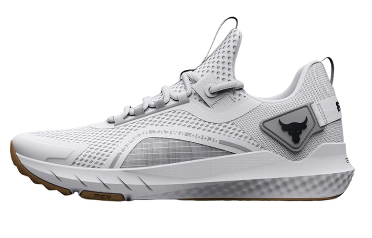 (WMNS) Under Armour Project Rock BSR 3 'White Halo Grey' 3026458-101