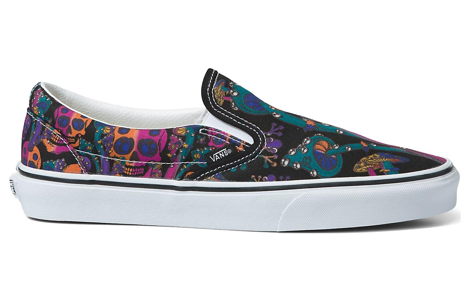 Vans Classic Slip-On 'Black Purple Orange' VN0A7Q5D0ZB