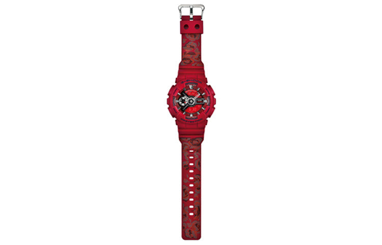 CASIO G-Shock Analog-Digital 'Red' GMA-S110F-4