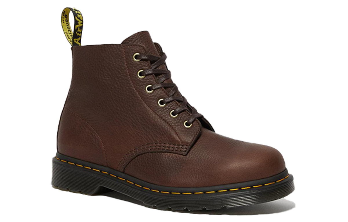 Dr. Martens 101 Ambassador Leather Ankle Boots 'Brown' 26252257