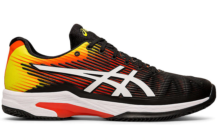 ASICS Solution Speed Ff Clay Running Shoes Black/White/Orange 1041A004-809