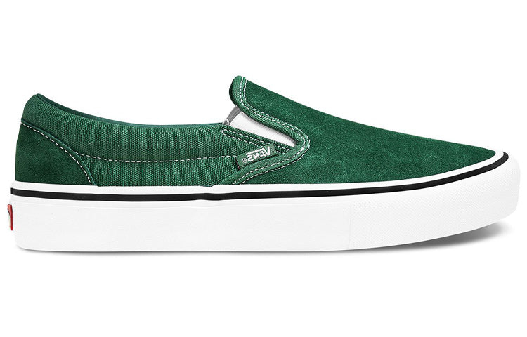 Vans Slip-On Pro Classic Low Tops Casual Skateboarding Shoes Unisex Green VN0A347VW5Q