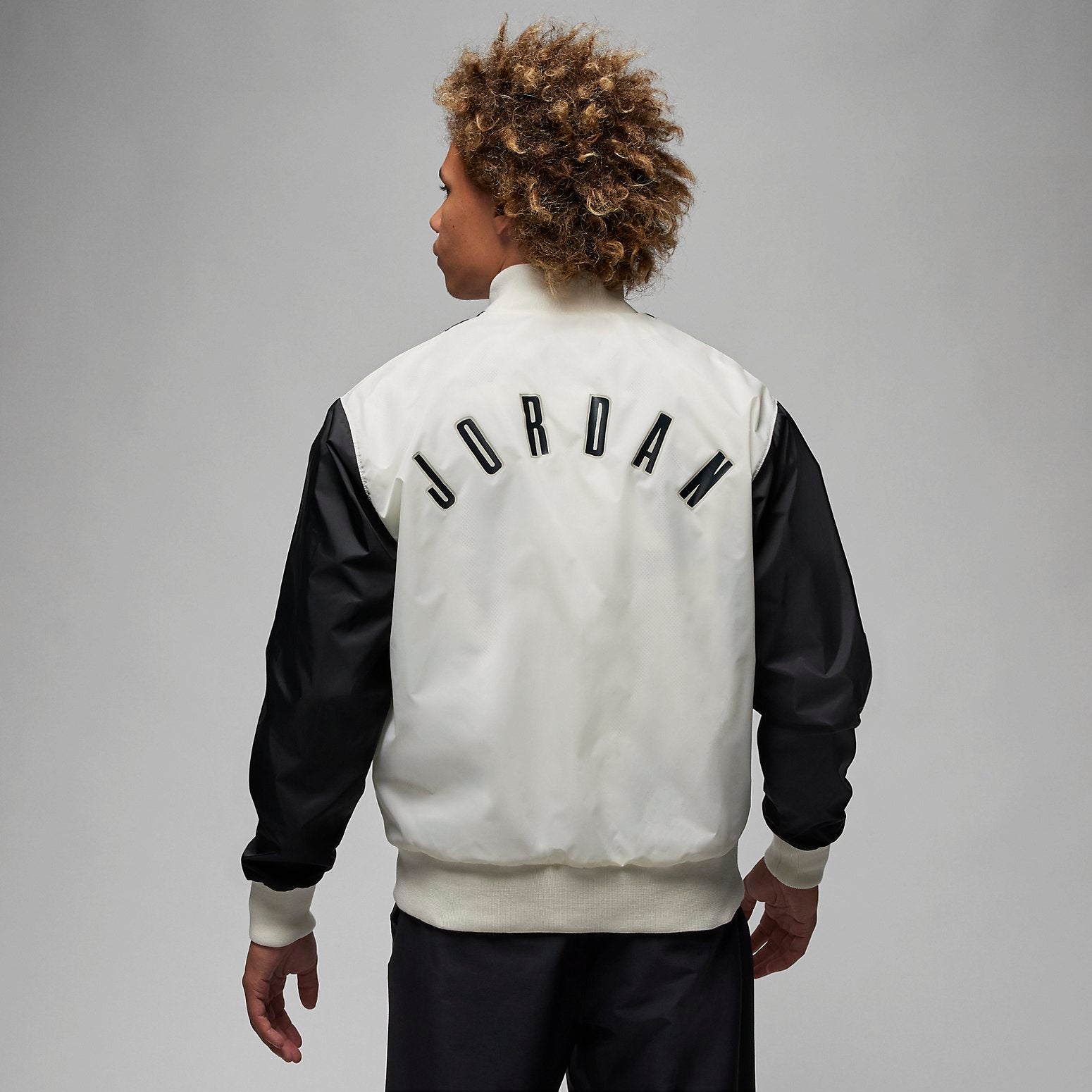 Air Jordan Flight MVP Jacket Asia Sizing 'Sail Black' FB7032-133