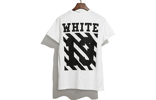 Off-White C O VIRGIL ABLO OW Painting Short Sleeve 'Black White' OW-SS18-043