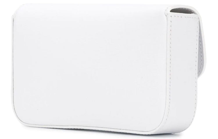 Off-White Industrial Logo Shoulder Bag White OMNA032E194230020100